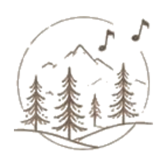 Forest view and birds singing