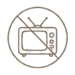 No television