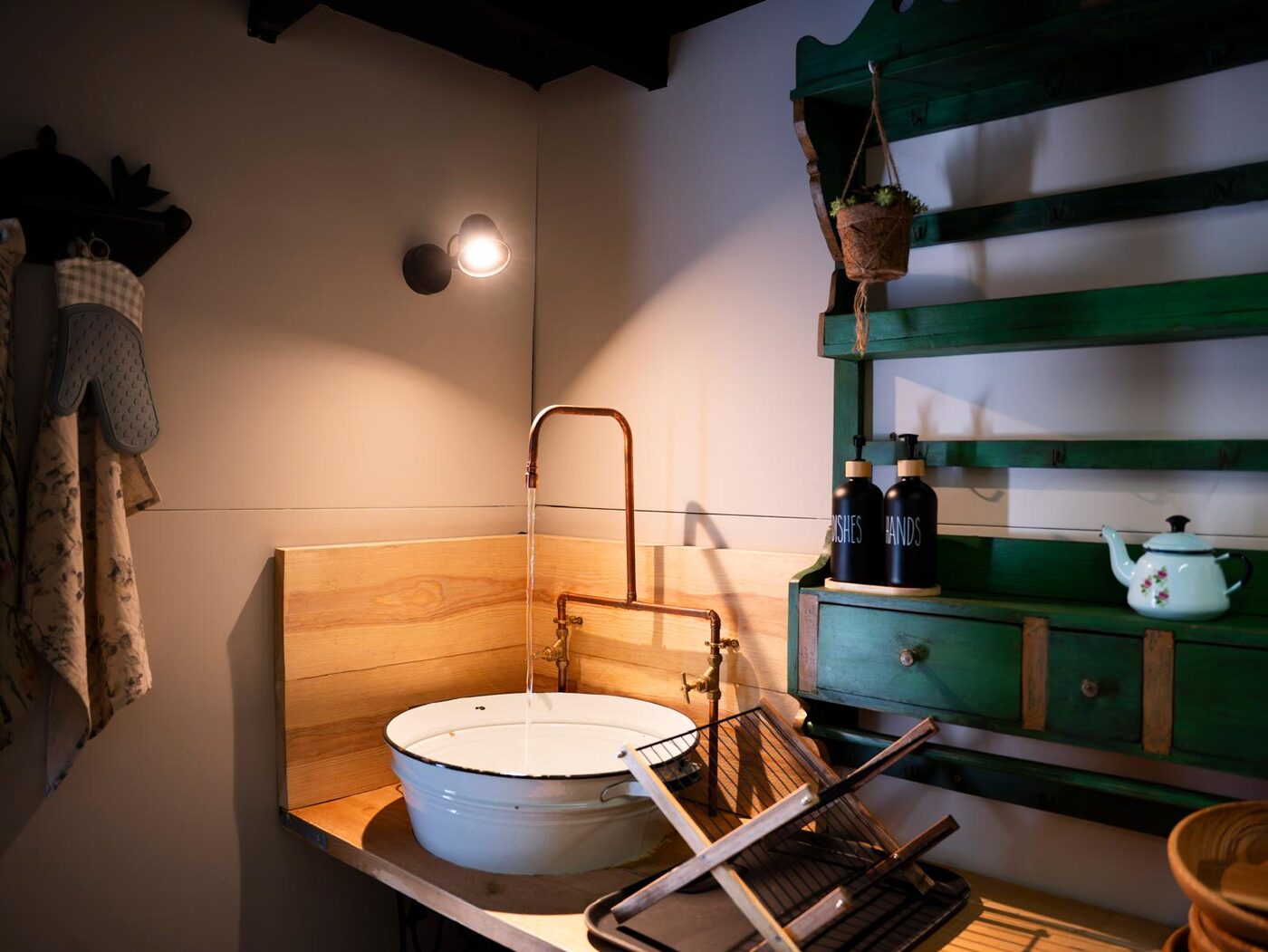 Bathroom with natural amenities