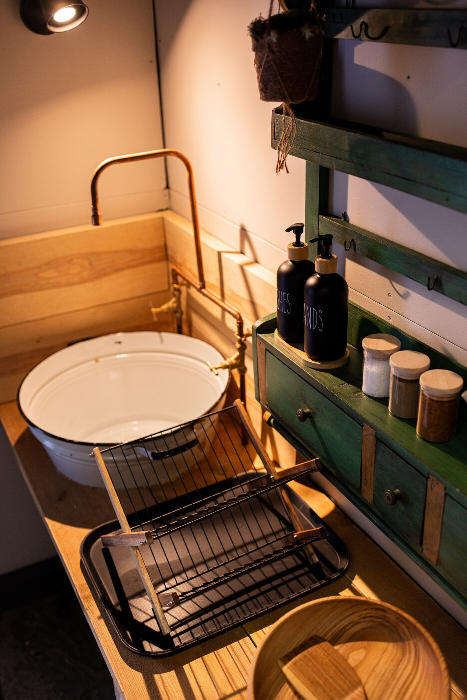 Bathroom with natural amenities