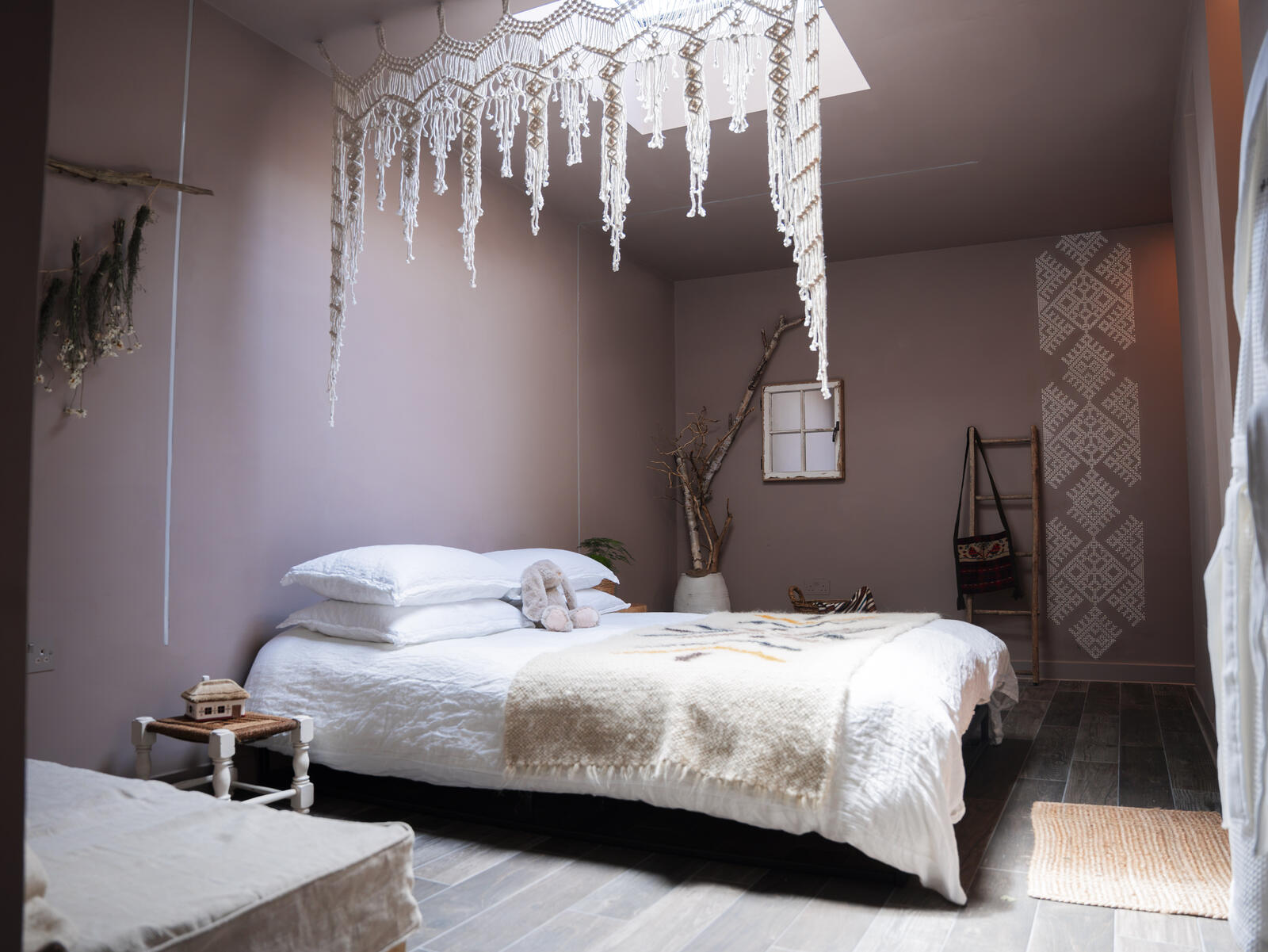 The bedroom at Mazanka London
